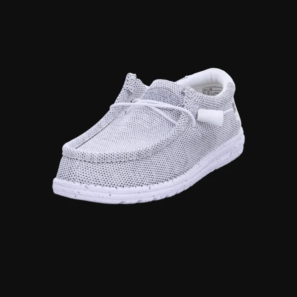 Sale Hey Dude Shoes Herrenschnürschuh Canvas grau