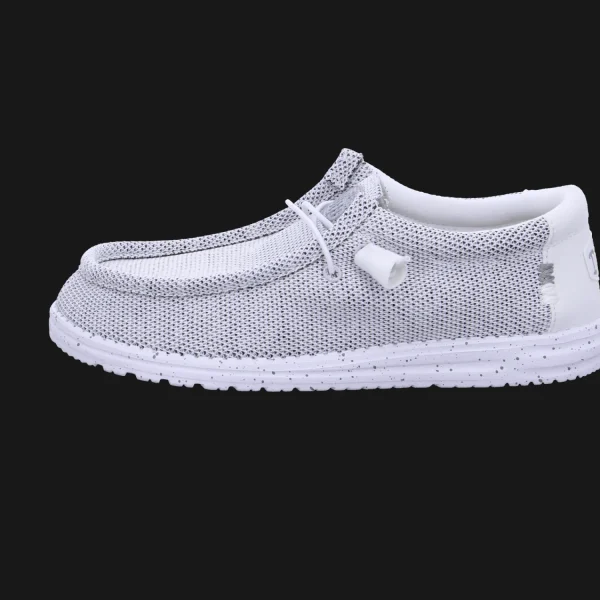 Sale Hey Dude Shoes Herrenschnürschuh Canvas grau