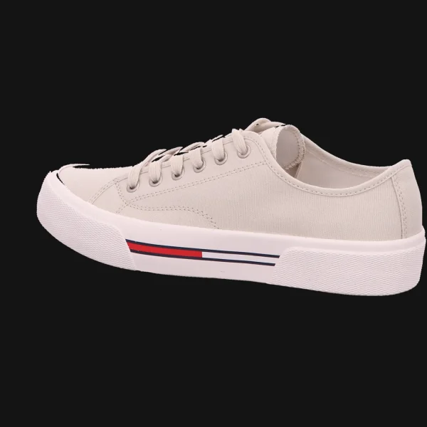 Store Tommy Jeans Herrenschnürschuh Canvas beige