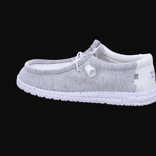 Sale Hey Dude Shoes Herrenschnürschuh Canvas grau