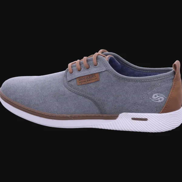 Fashion Dockers by Gerli Herrenschnürschuh Canvas beige