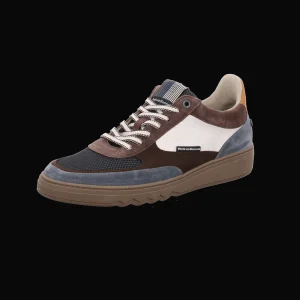 Outlet Floris van Bommel Herrenschnürschuh sportiv Dunkelblau/Kombi