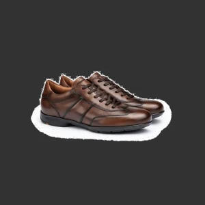 New Lloyd Herrenschnürschuh sportiv d.brown
