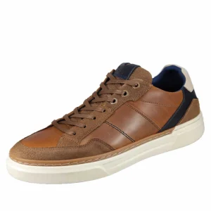 Store Bullboxer Herrenschnürschuh sportiv mittelbraun