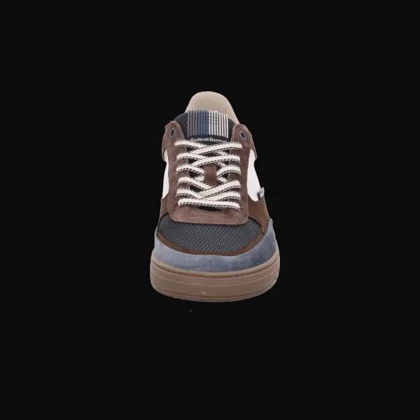 Outlet Floris van Bommel Herrenschnürschuh sportiv Dunkelblau/Kombi