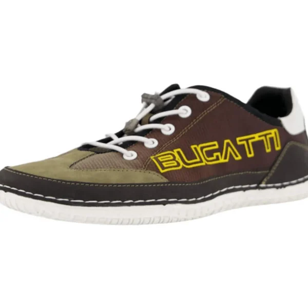 Clearance Bugatti Herrenschnürschuh sportiv oliv