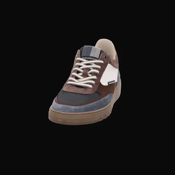 Outlet Floris van Bommel Herrenschnürschuh sportiv Dunkelblau/Kombi