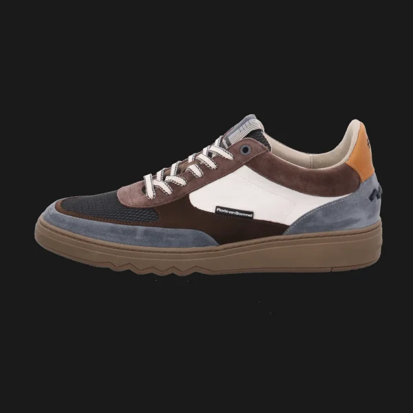 Outlet Floris van Bommel Herrenschnürschuh sportiv Dunkelblau/Kombi