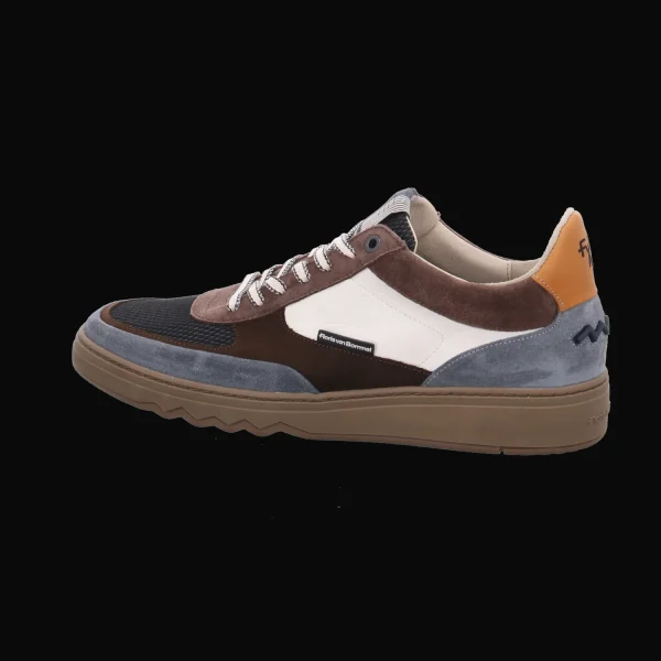 Outlet Floris van Bommel Herrenschnürschuh sportiv Dunkelblau/Kombi