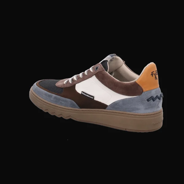 Outlet Floris van Bommel Herrenschnürschuh sportiv Dunkelblau/Kombi