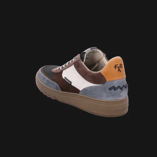 Outlet Floris van Bommel Herrenschnürschuh sportiv Dunkelblau/Kombi