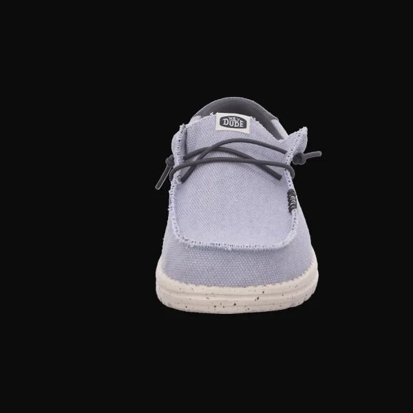 Fashion Hey Dude Shoes Herrenslipper Canvas blau-kombiniert