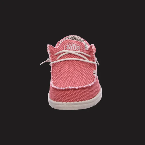 Online Schuh Heinrich Herrenslipper Canvas rot