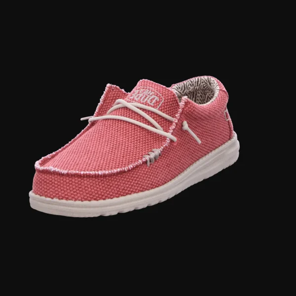 Online Schuh Heinrich Herrenslipper Canvas rot