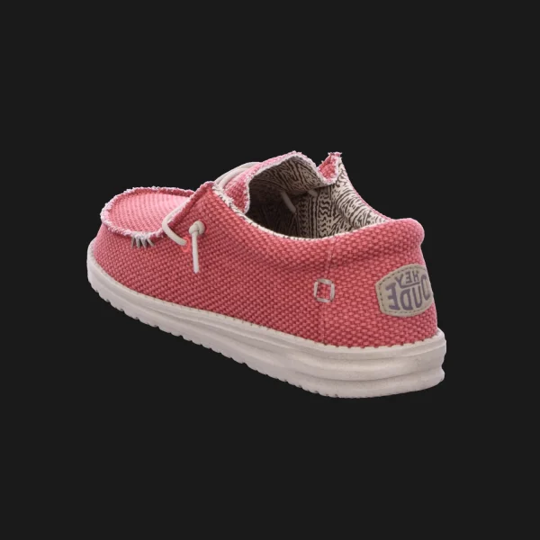 Online Schuh Heinrich Herrenslipper Canvas rot