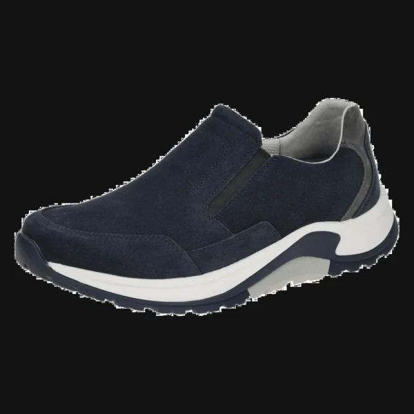 Hot Pius Gabor Herrenslipper Comfort Blau