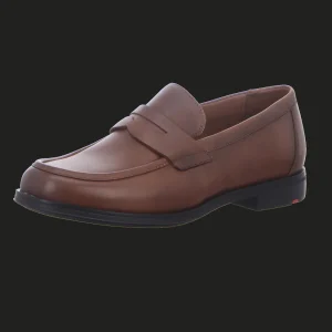 Clearance Lloyd Herrenslipper Comfort hellbraun / cognac