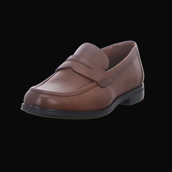 Clearance Lloyd Herrenslipper Comfort hellbraun / cognac