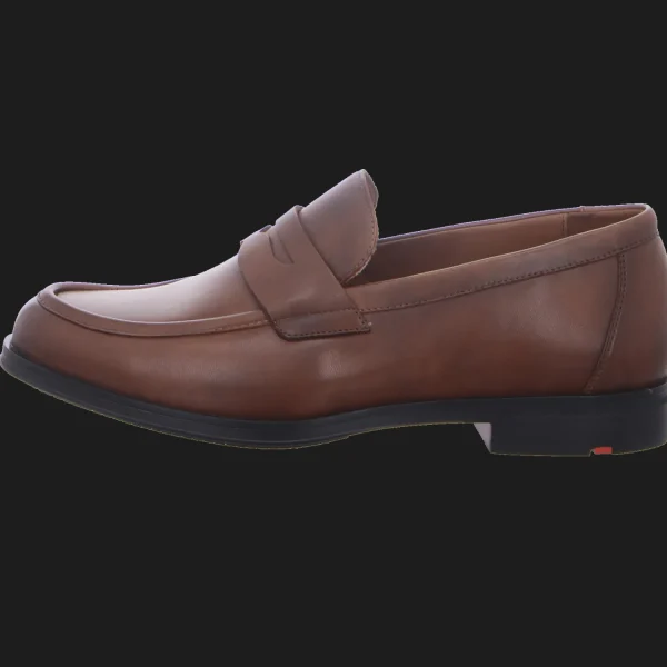 Clearance Lloyd Herrenslipper Comfort hellbraun / cognac
