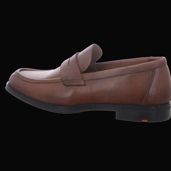 Clearance Lloyd Herrenslipper Comfort hellbraun / cognac