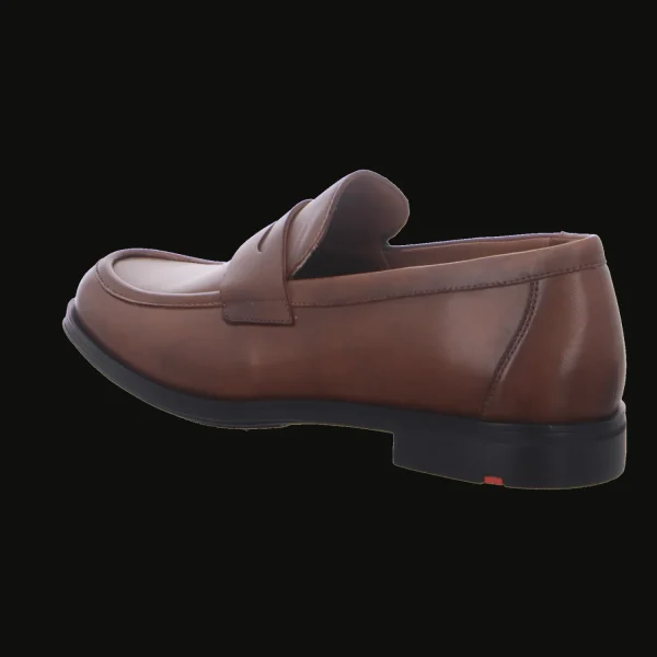 Clearance Lloyd Herrenslipper Comfort hellbraun / cognac