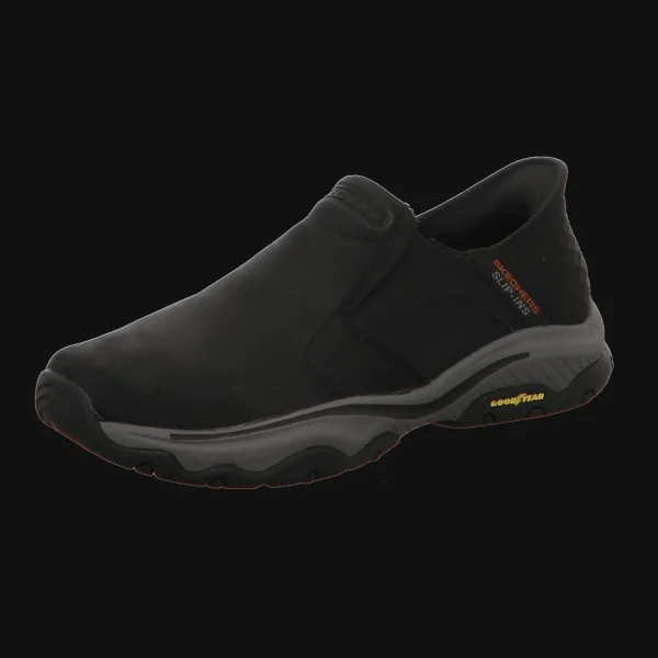 Fashion Skechers Herrenslipper sportiv Black