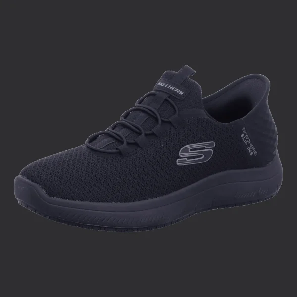 New Skechers Herrenslipper sportiv Schwarz