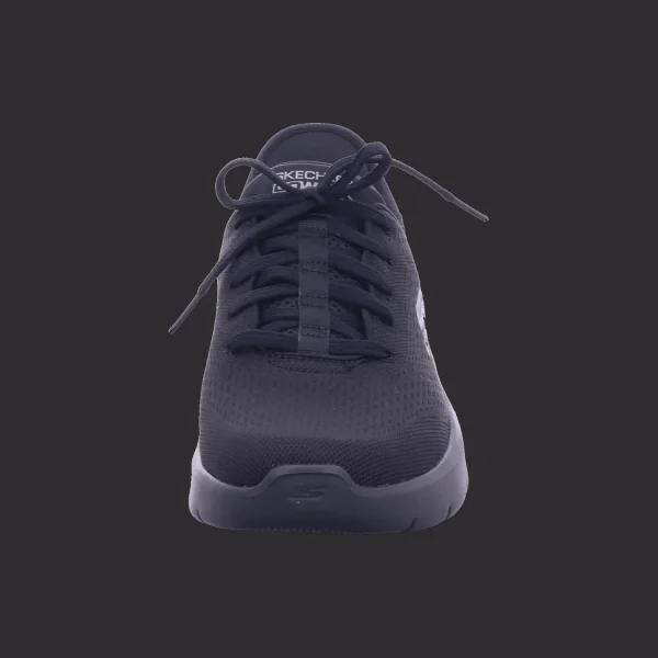 Fashion Skechers Herrenslipper sportiv schwarz