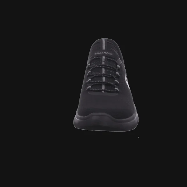 Clearance Skechers Herrenslipper sportiv schwarz