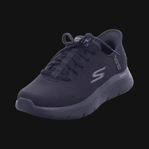 Fashion Skechers Herrenslipper sportiv schwarz