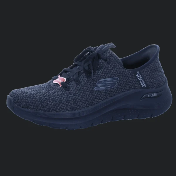 Shop Skechers Herrenslipper sportiv schwarz