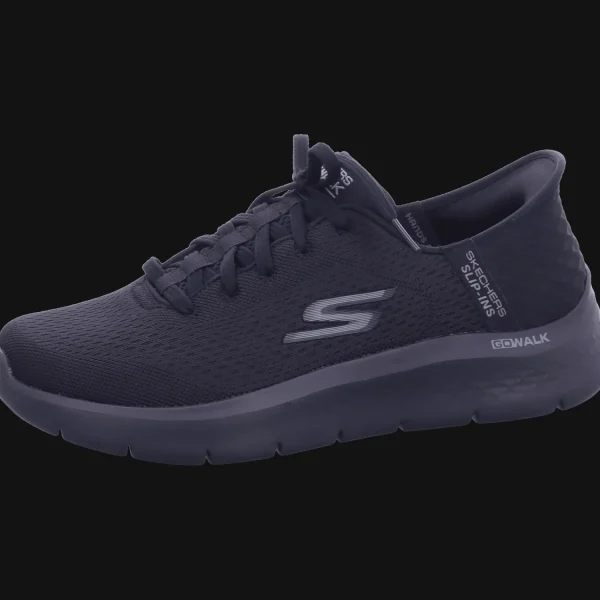 Fashion Skechers Herrenslipper sportiv schwarz