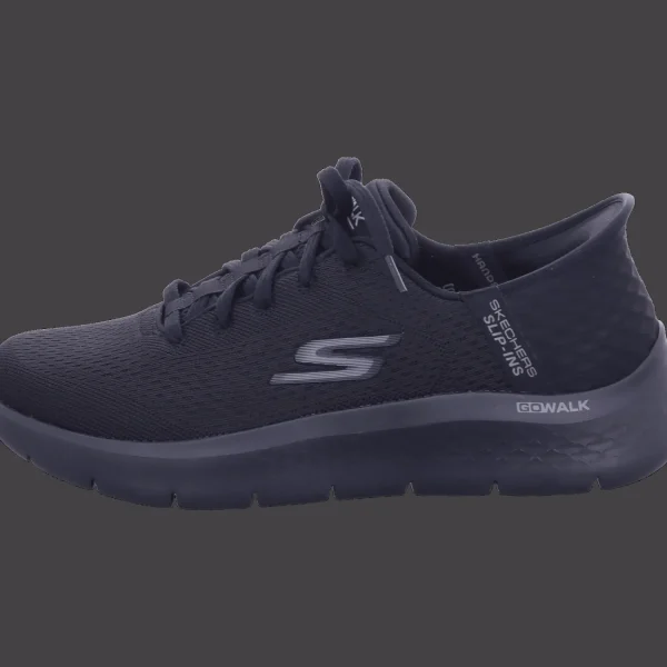 Fashion Skechers Herrenslipper sportiv schwarz