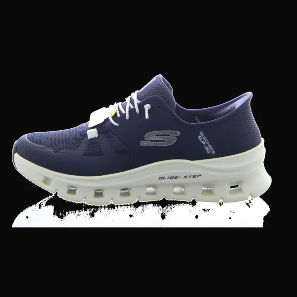 Cheap Skechers Herrenslipper sportiv Blau
