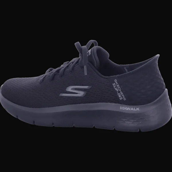 Fashion Skechers Herrenslipper sportiv schwarz