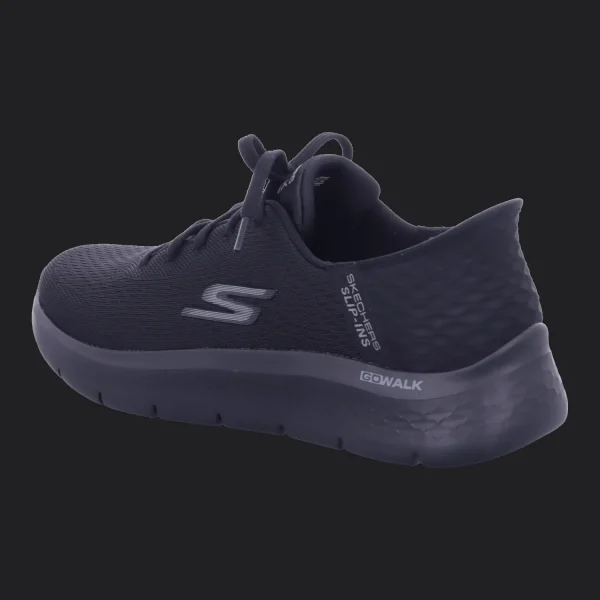 Fashion Skechers Herrenslipper sportiv schwarz