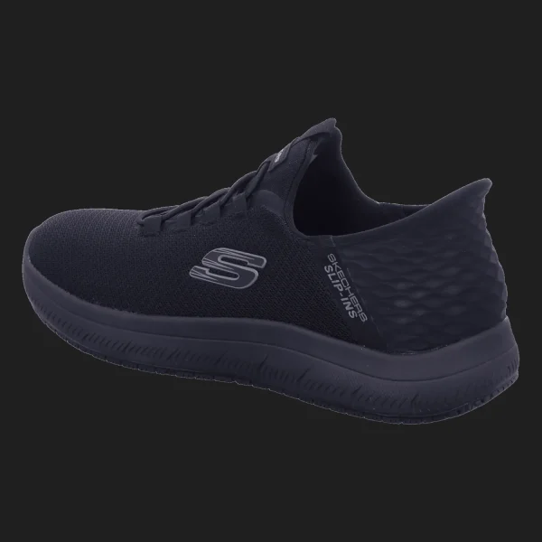 New Skechers Herrenslipper sportiv Schwarz