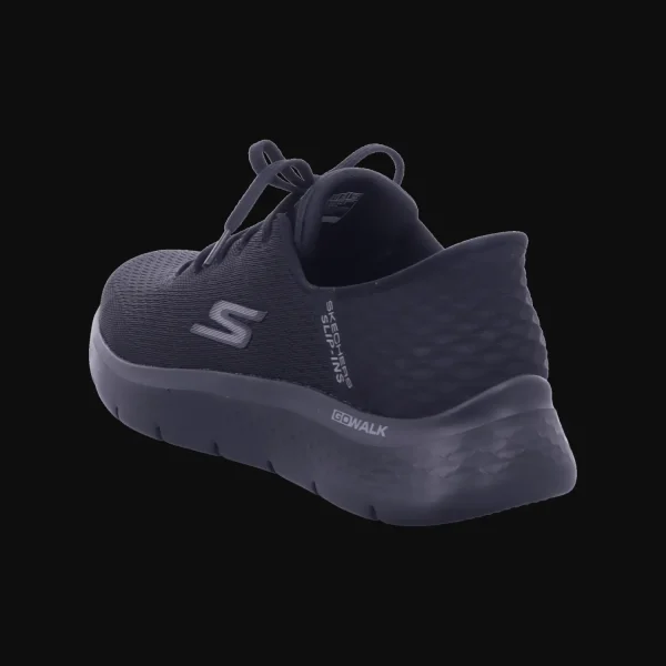 Fashion Skechers Herrenslipper sportiv schwarz