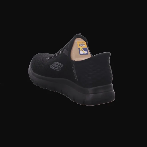 Clearance Skechers Herrenslipper sportiv schwarz