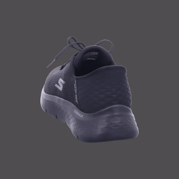 Fashion Skechers Herrenslipper sportiv schwarz