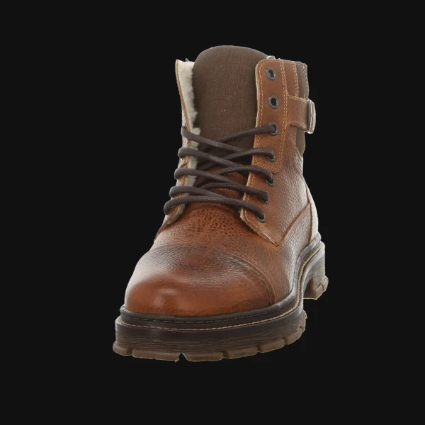 Outlet Bullboxer Herrenstiefel gefüttert cognac