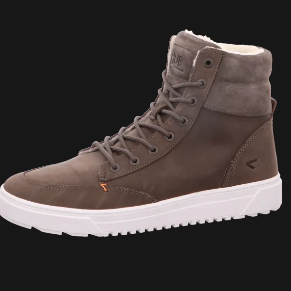 New Hub Herrenstiefel gefüttert grau grau