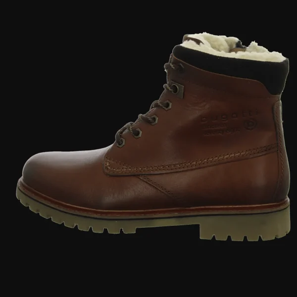 Discount Bugatti Herrenstiefel gefüttert braun