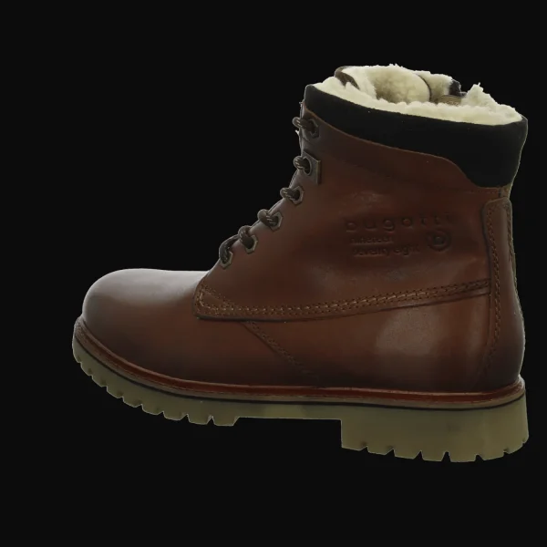 Discount Bugatti Herrenstiefel gefüttert braun