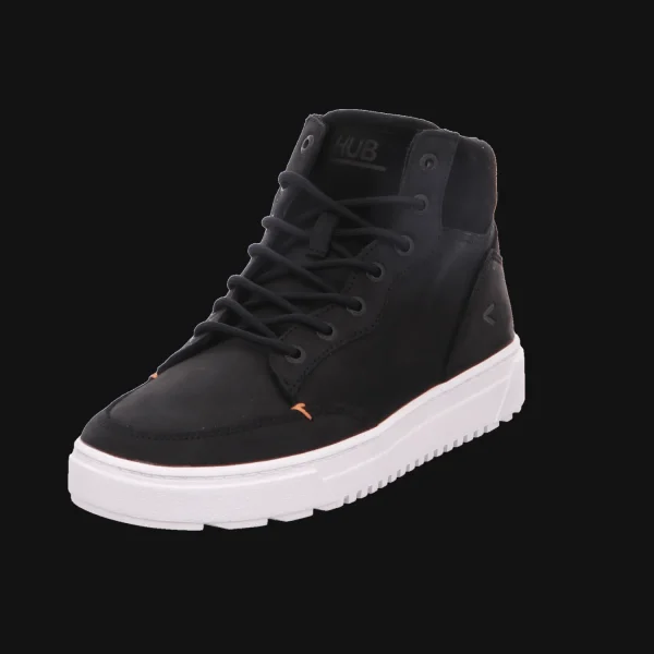 Hot Hub Herrenstiefel sportiv schwarz schwarz