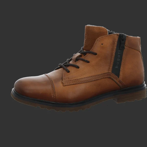 Outlet Bugatti Herrenstiefelette cognac