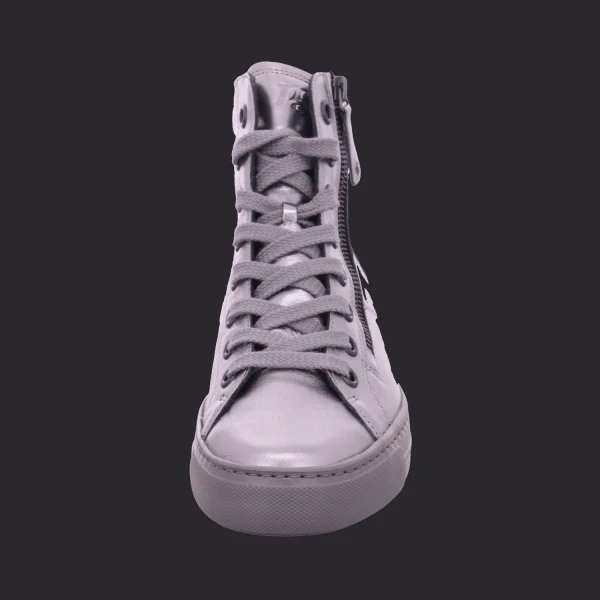 New Paul Green 0076-4024-256/Hightop-Sneaker METALLIC