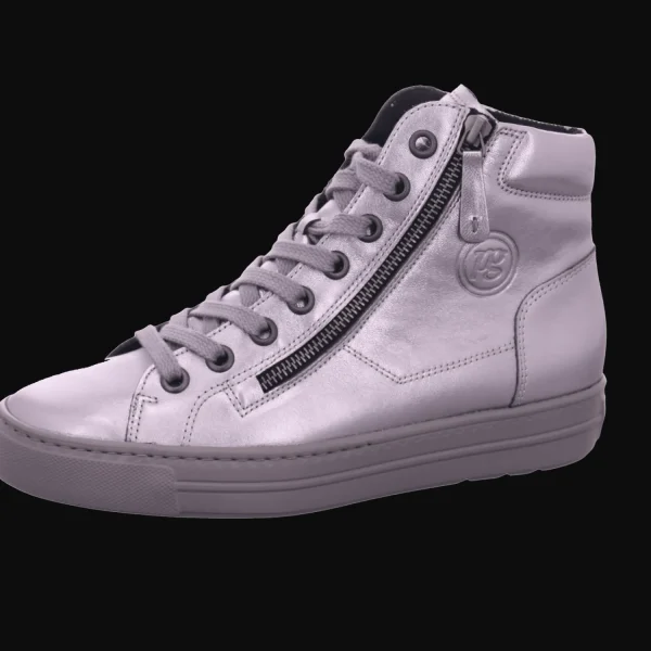 New Paul Green 0076-4024-256/Hightop-Sneaker METALLIC
