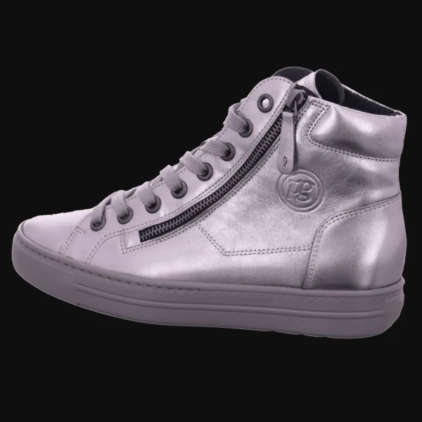 New Paul Green 0076-4024-256/Hightop-Sneaker METALLIC