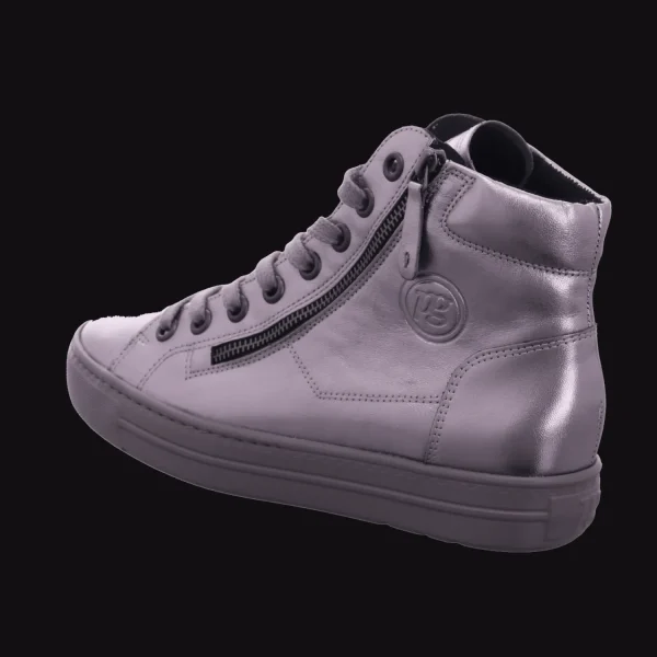 New Paul Green 0076-4024-256/Hightop-Sneaker METALLIC